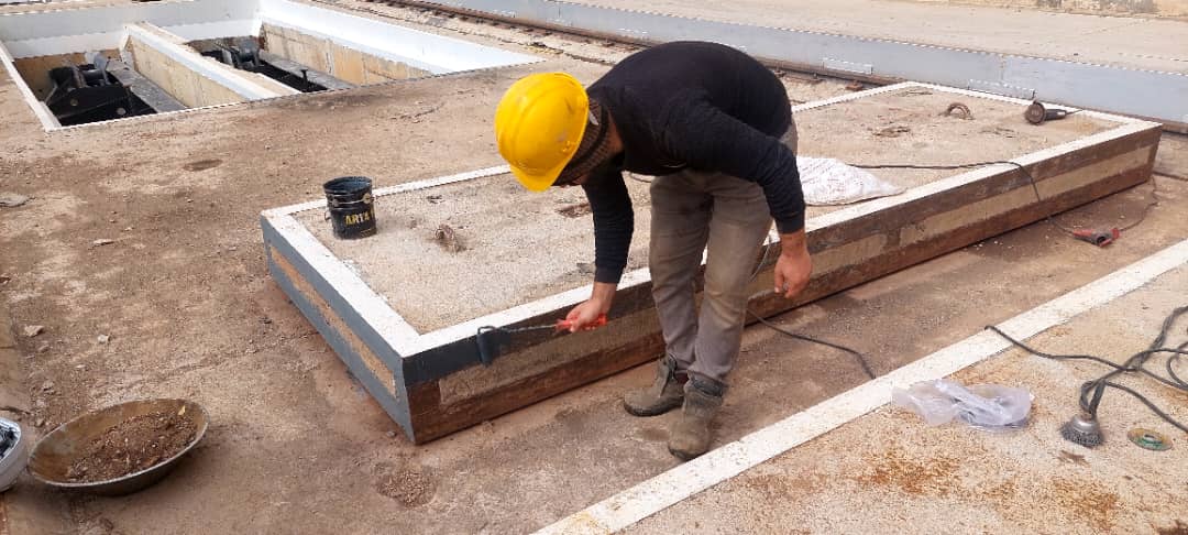 پروژه های در حال اجرا....حفاری  درین انبار