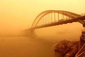 سطح آلودگی روزانه خوزستان