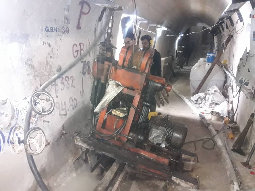 شروع عملیات حفاری  گمانه پیزومتر شماره 37 در سد مخزنی جره رامهرمز